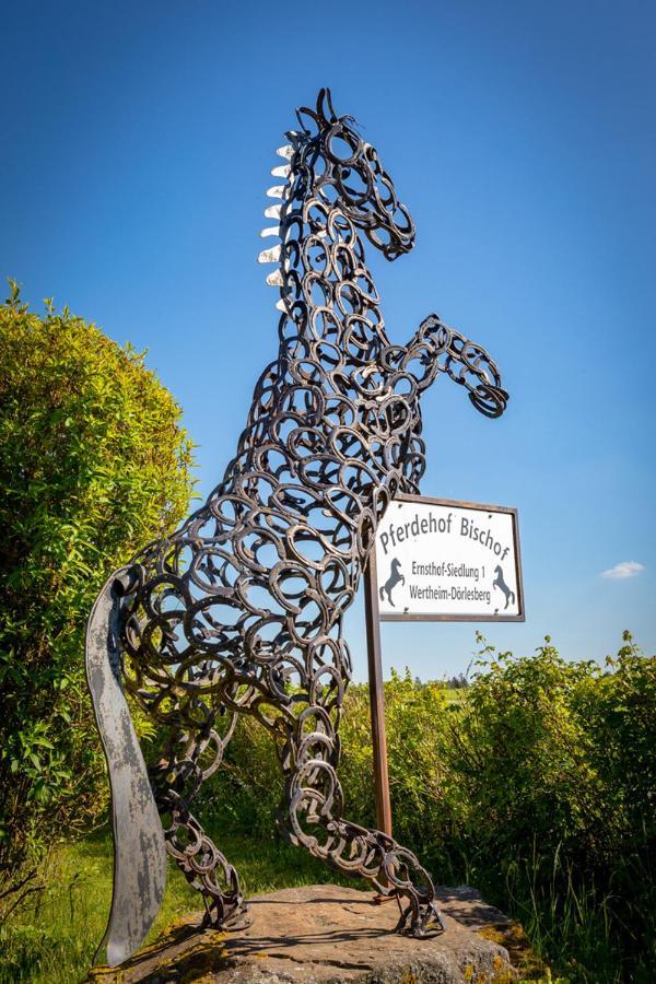 Appartamento Pferdehof Bischof Wertheim Esterno foto